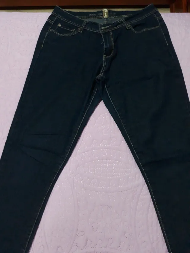 Vaqueros Rectos Denim Talla 40