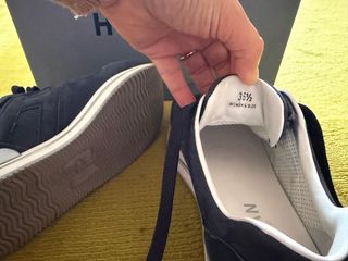 Hogan Sneakers Donna Pelle Scamosciata Blu Tg 36.5