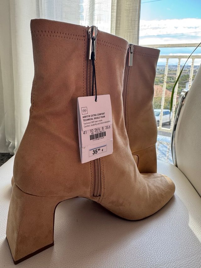 Botines tacón TALLA 41