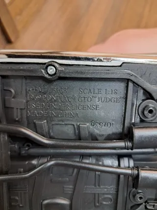 Replica Pontiac GTO 1969 Judge 1:18