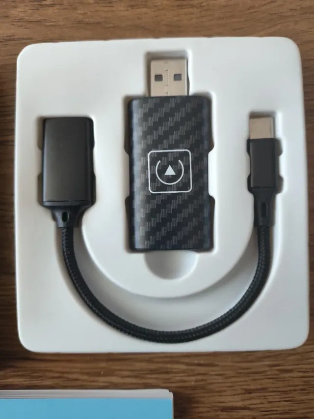 Adattatore Carplay Wireless USB-C USB-A