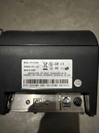 Impresora Térmica BluePOS Negra