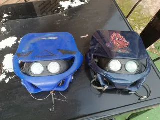 2 Carenados Acerbis Moto Azul