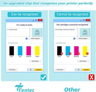 ✨ - FENTEC Tinta WF-2820 XP-3150 XP4150 XP2150 WF-