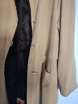 Giacca lunga Claude Haim con pelliccia