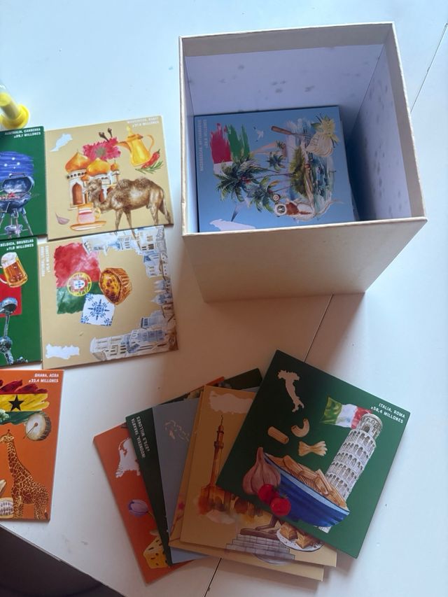 Juego de memoria y observación Viajes