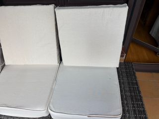 Sofá de mimbre para terraza beige