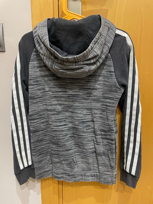 Sudadera niño Adidas gris