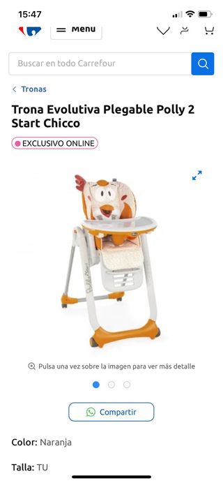 Trona Evolutiva Chicco Polly 2 Start