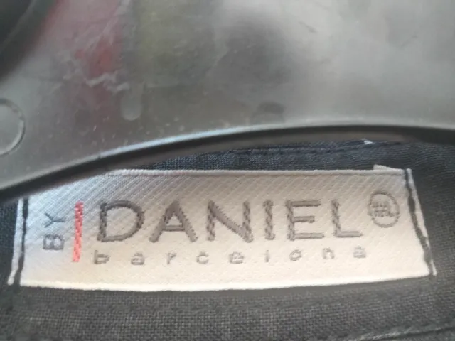 Camisa negra bordada mujer XXL