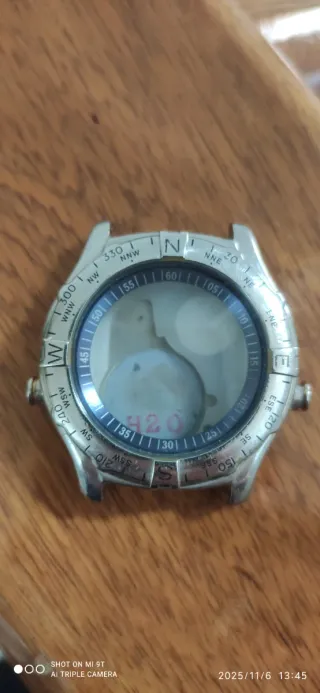 Caja de reloj Casio Aw 513 tapa y bata