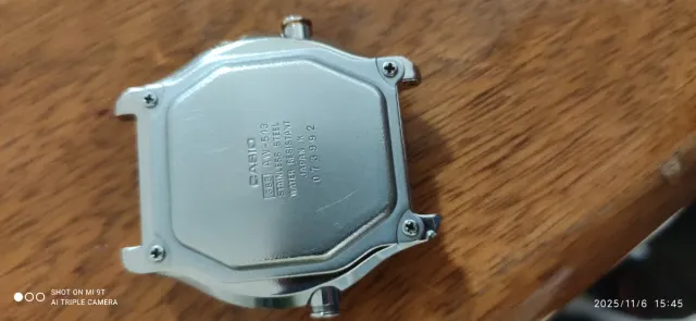 Caja de reloj Casio Aw 513 tapa y bata