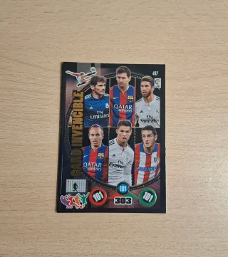 Carta Invencible Adrenalyn XL 2014/15 Nº 467