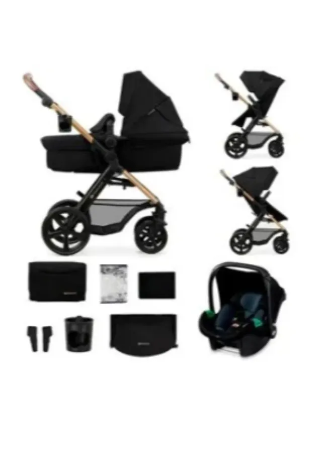 Carro Kinderkraft con silla de coche