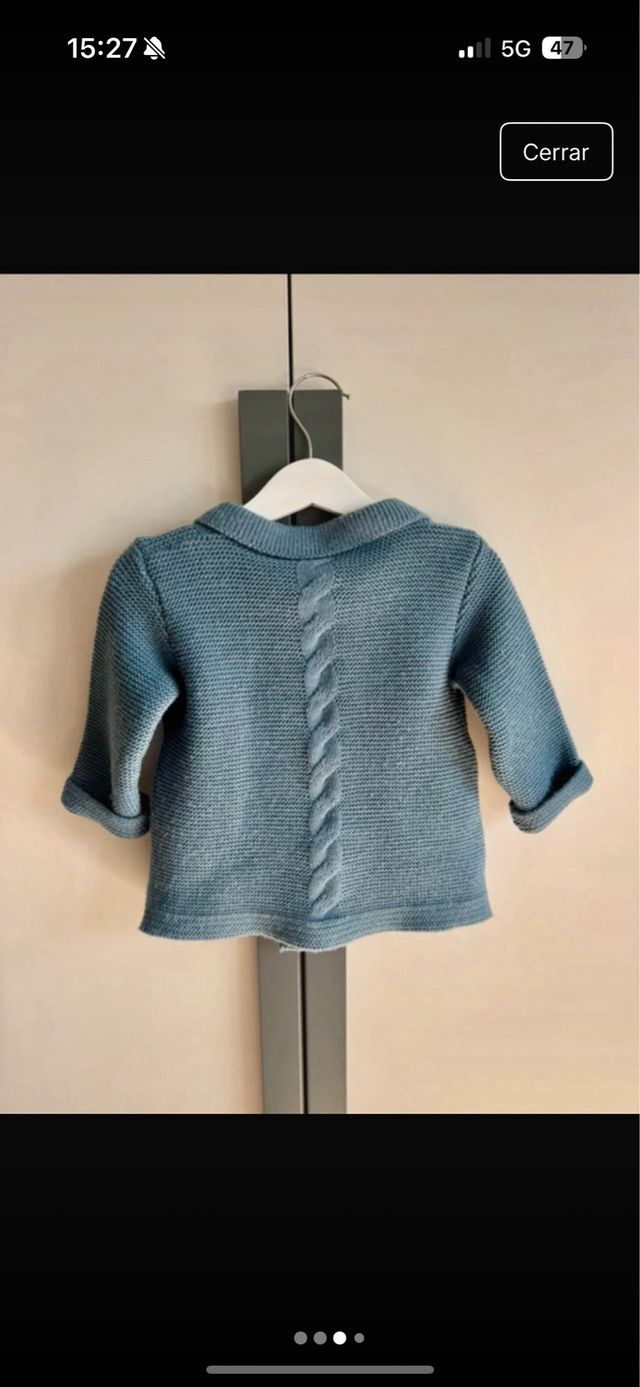 Chaquetón abrigo Doña Carmen 12 meses