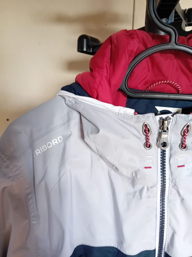 Cazadora Chico Negra y Gris