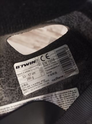 Casco Bici BTWIN Adulto 53-57 cm