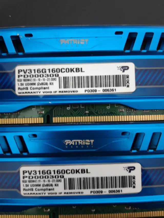 Patriot 32GB DDR3 RAM Kit (2x16GB)