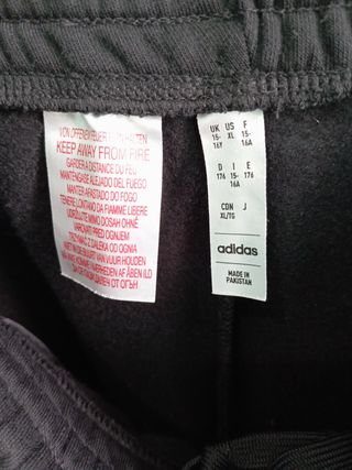 Pantalones chándal Adidas 176cm