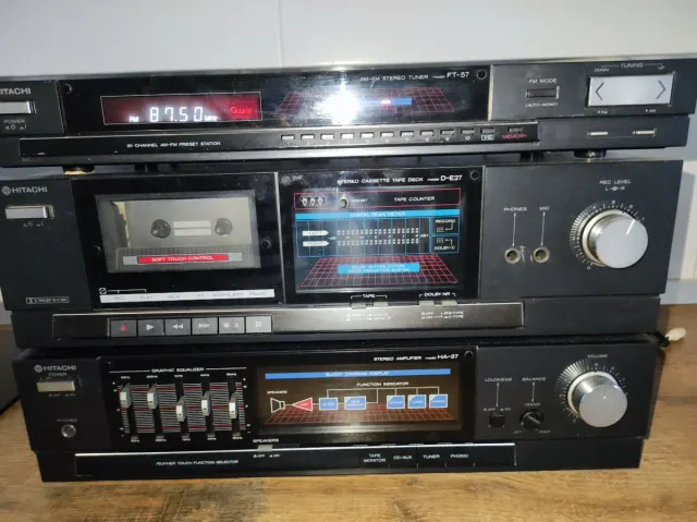 Equipo de música HITACHI