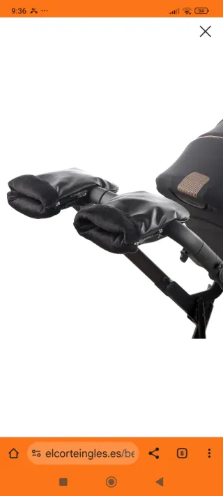 Manoplas guantes para coche bebé