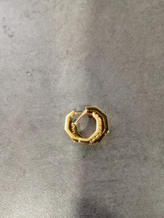 Pendientes bañado de Oro S925