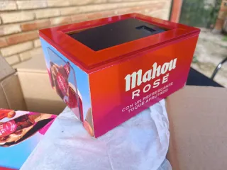 Servilleteros Mahou Madera y Plástico