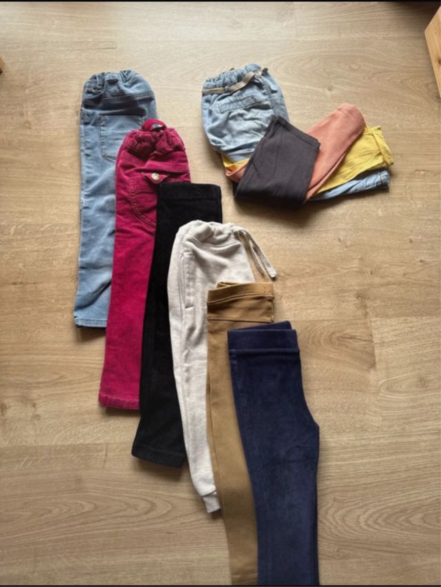 Lote 6 pantalones 18-24 meses