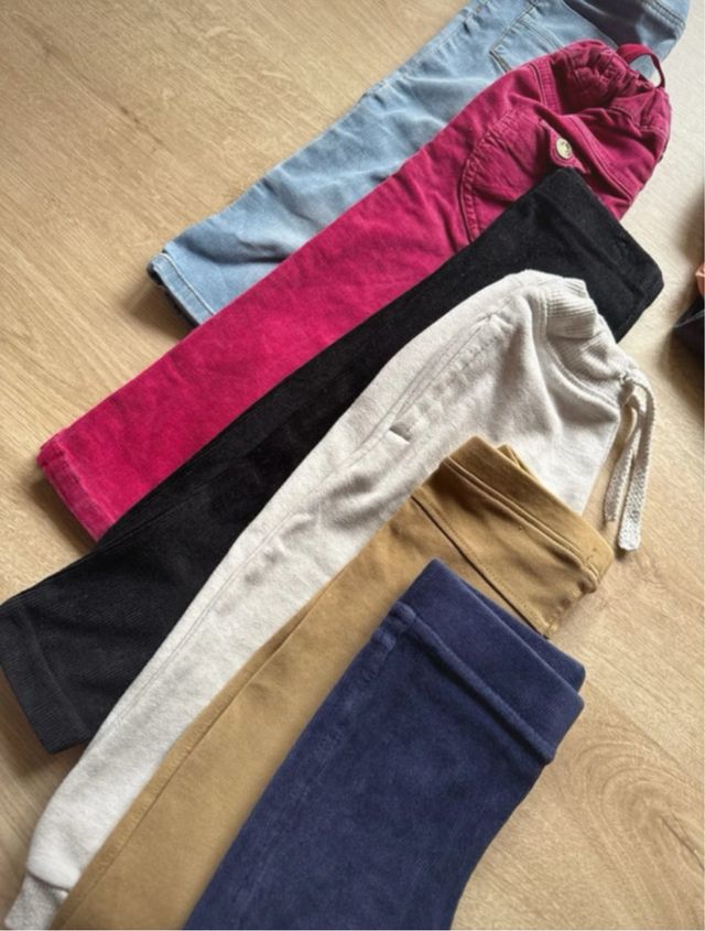 Lote 6 pantalones 18-24 meses