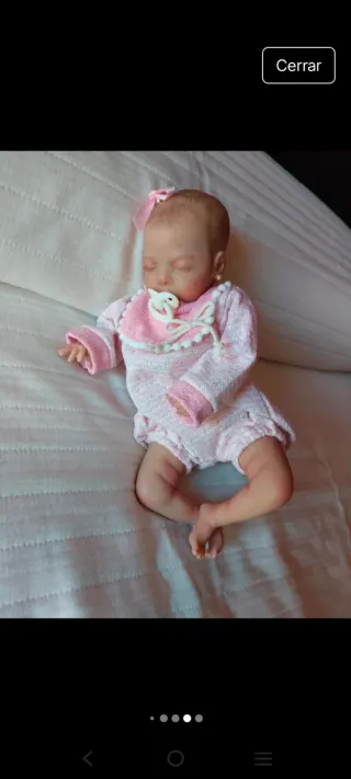 Muñeca Reborn Mini 30cm