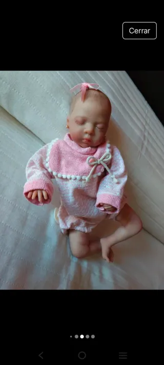 Muñeca Reborn Mini 30cm