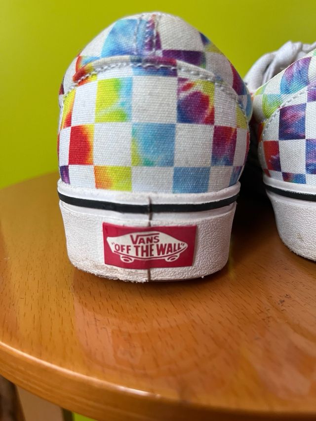 Zapatos Vans ComfyCush Era Tie-Dye Checkerboard