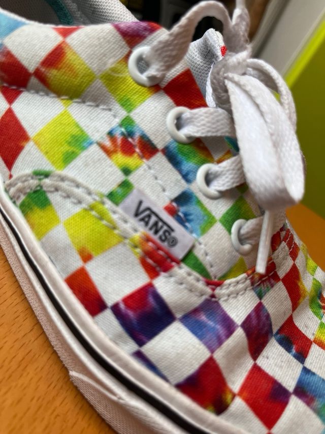 Zapatos Vans ComfyCush Era Tie-Dye Checkerboard