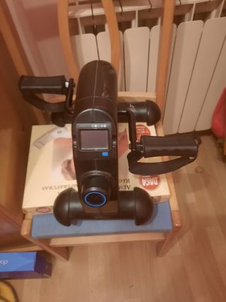 Mini bicicleta estática digital pasos