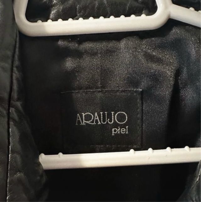 Cazadora Biker Piel Negra