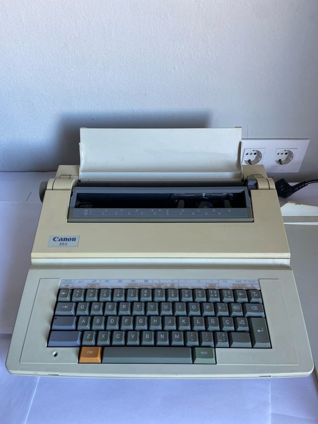 MAQUINA ESCRIBIR CANON ES3