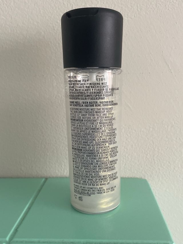 MAC Fix+ Goldlite Spray Fijador