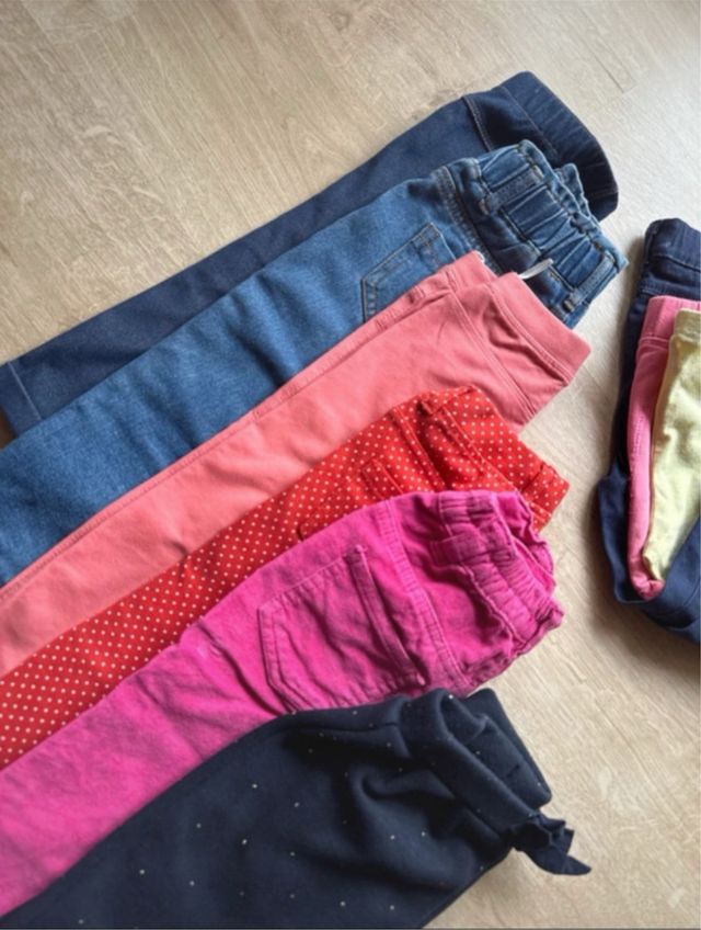 Lote 6 pantalones niña 18-24m