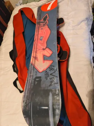 Tabla Snow Burton con Fijaciones Burton