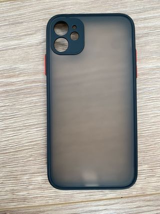 Custodia iPhone 11 Nero e Rosso