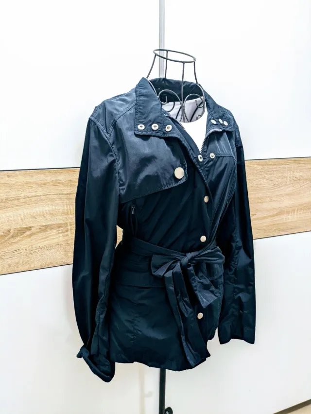 Giacca Trench Leggero Forzanove Blu Taglia S nuova