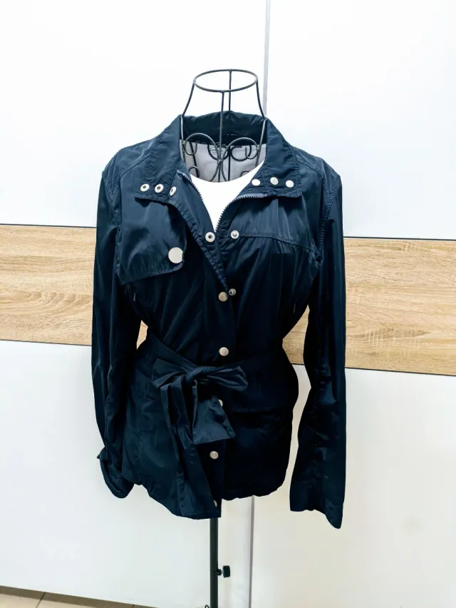 Giacca Trench Leggero Forzanove Blu Taglia S nuova