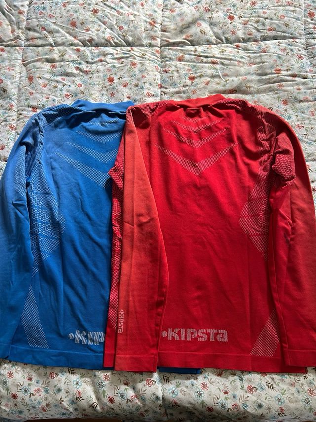 Lote 4 Camisetas Técnicas Kipsta Niño 12-14 Años