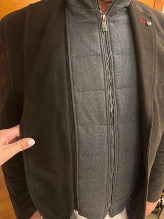 Americana Studio Clas Talla 54 Marrón Oscuro