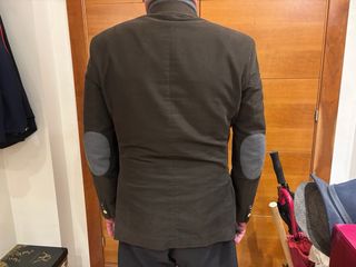 Americana Studio Clas Talla 54 Marrón Oscuro