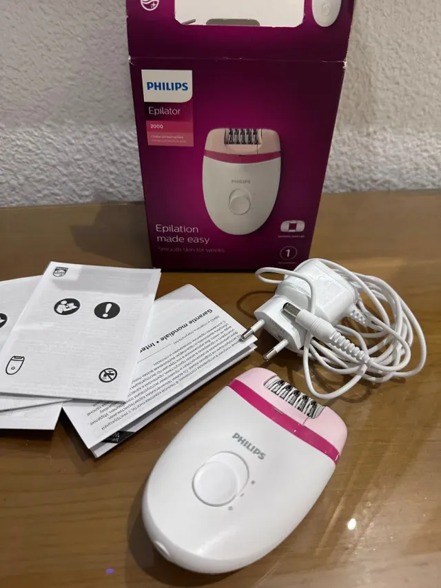 Depiladora Philips Epilator 2000 Rosa/Blanca