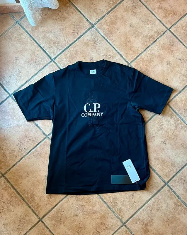 T-shirt C.P. Company nera taglia M