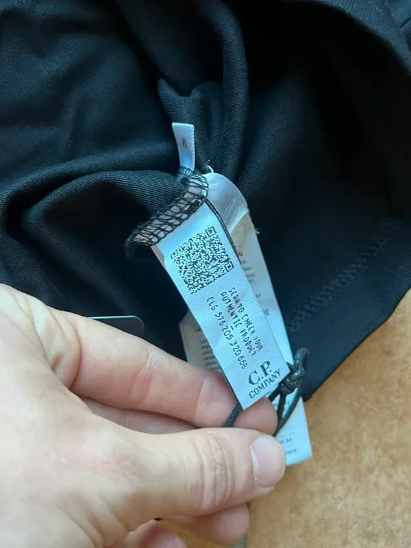 T-shirt C.P. Company nera taglia M