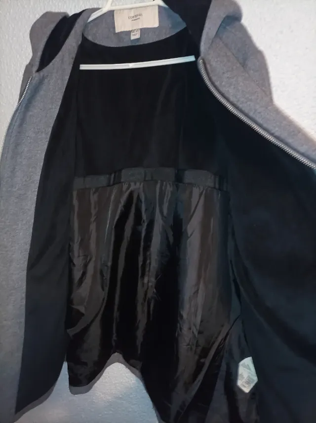 Chaqueta Cortefiel Gris Talla XL