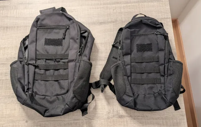 2 Mochilas Tácticas 20 y 12 litros